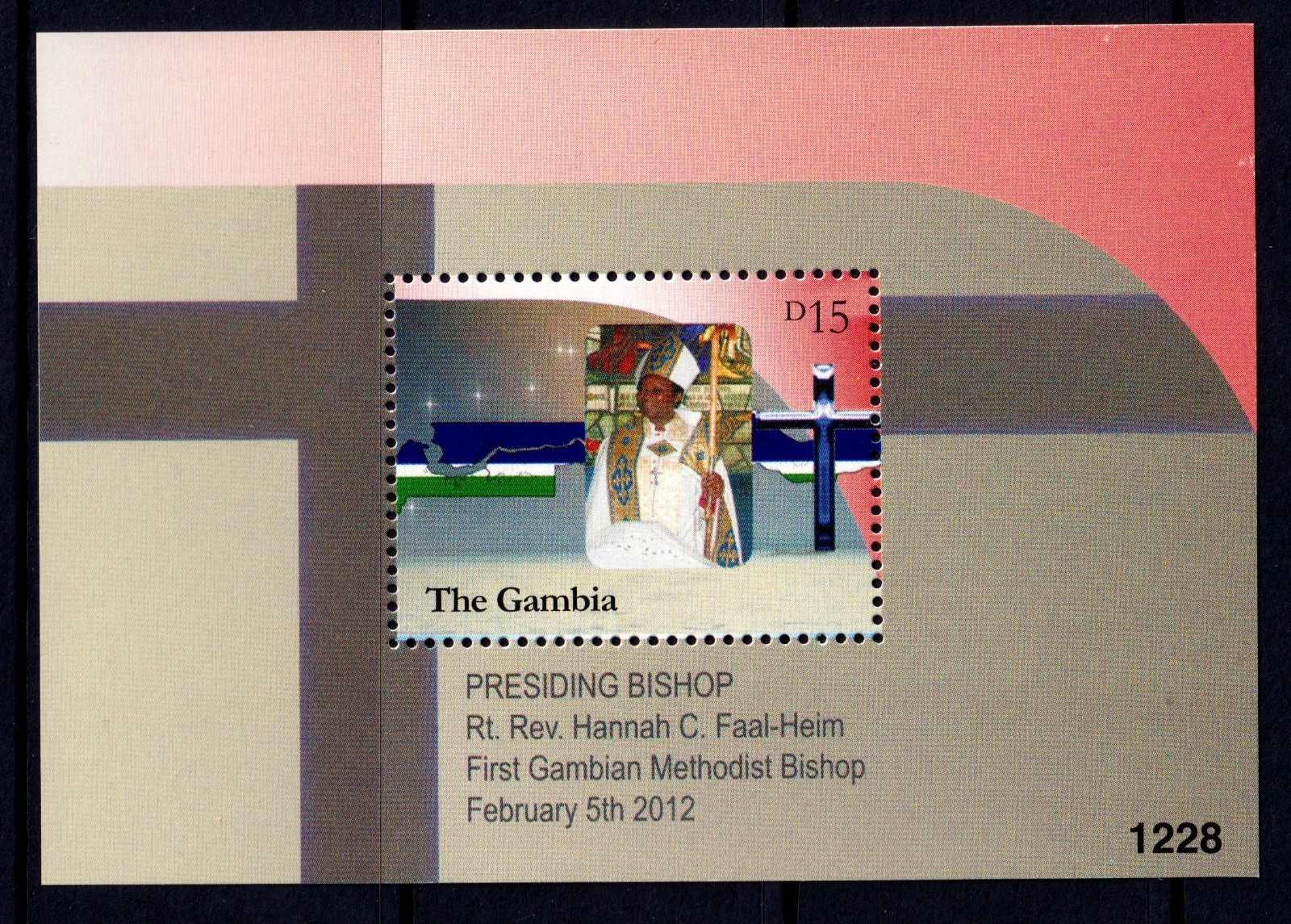Gambia 2012 Gambian Methodist Church Mint MNH Miniature Sheet SC 3420