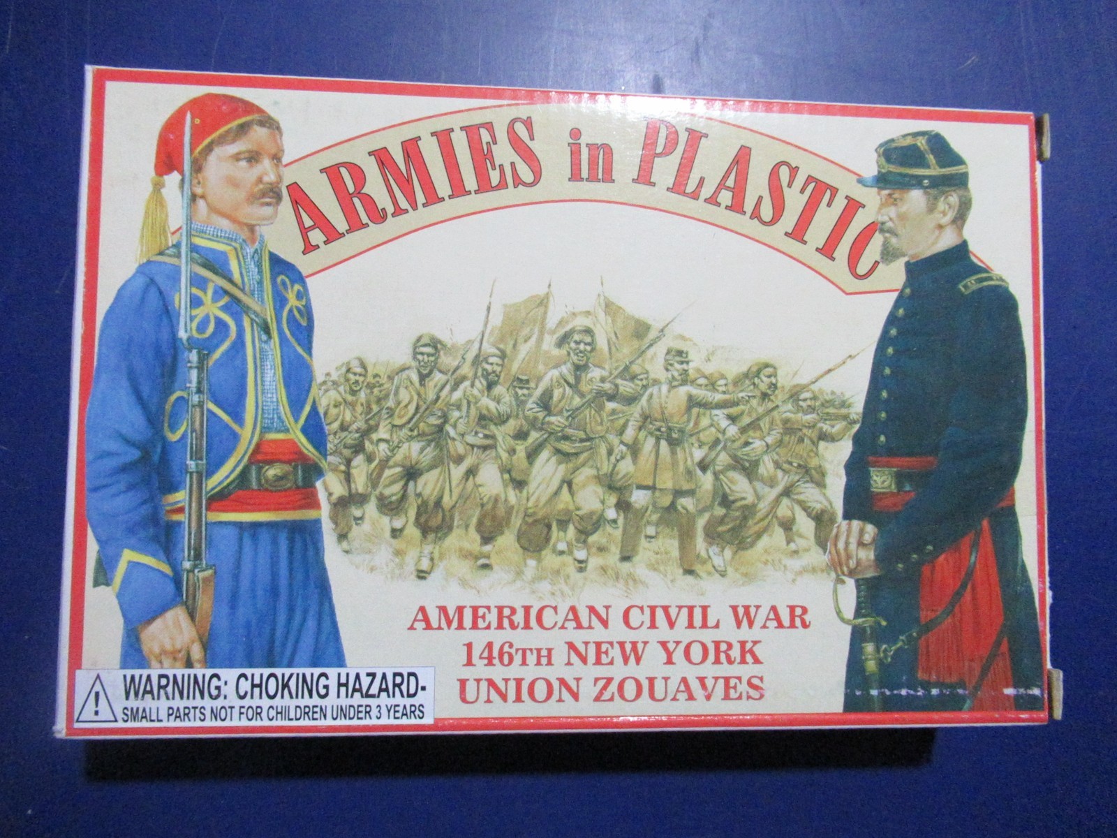 Armies in Plastic #2436 American Civil War 146th New York Union Zouaves 1/32