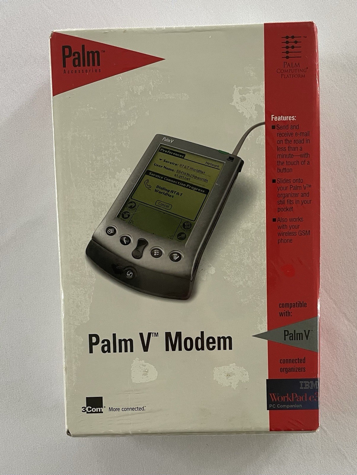 New & Factory Sealed Palm V® Modem 10401U (Unopened)