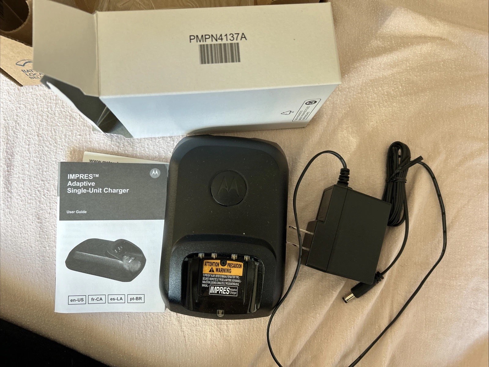 Motorola Impres PMPN4137A Adaptive Charger Single-Unit