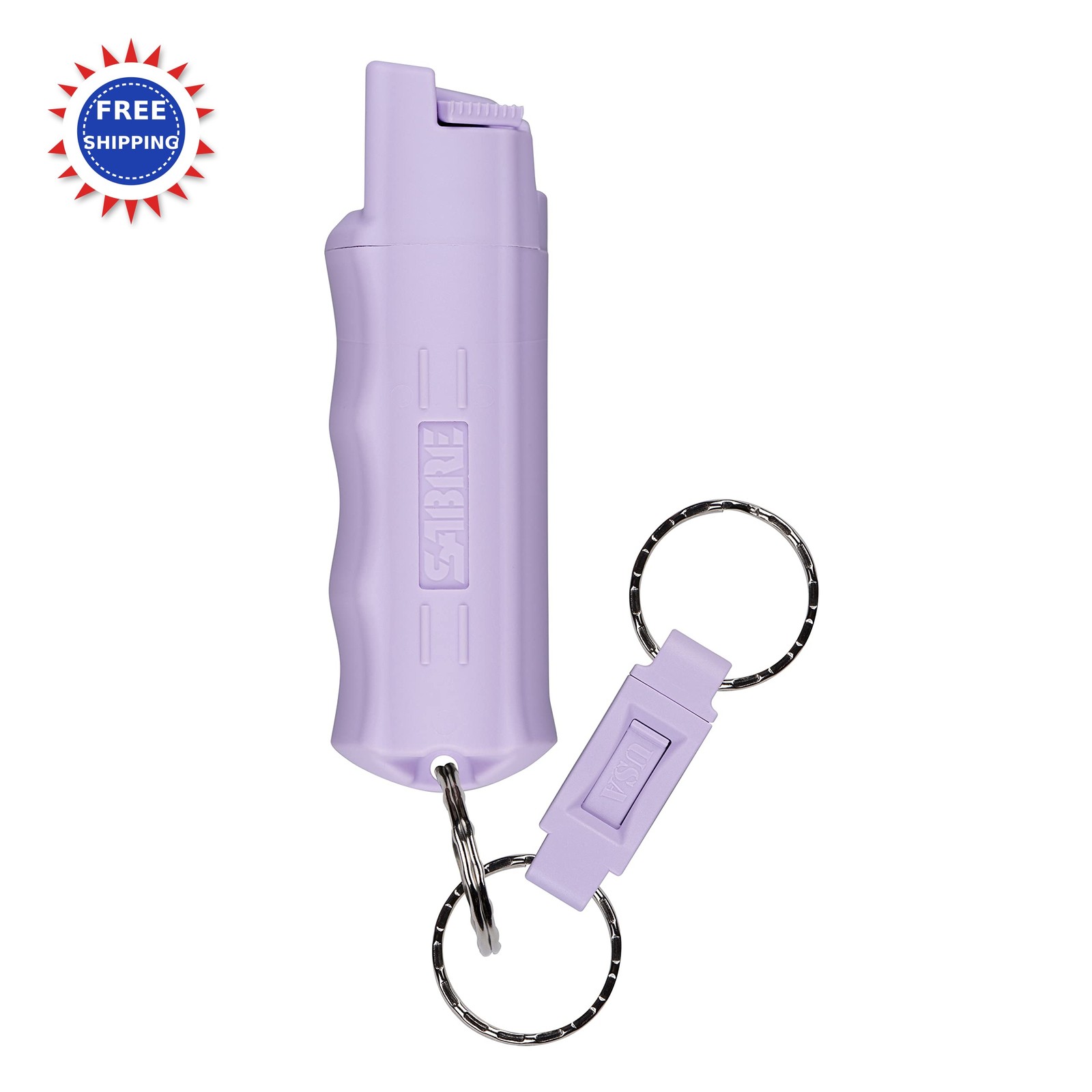 Pepper Spray Quick Release Keychain Self Defense OC 0.54 Fluid Ounces SABRE