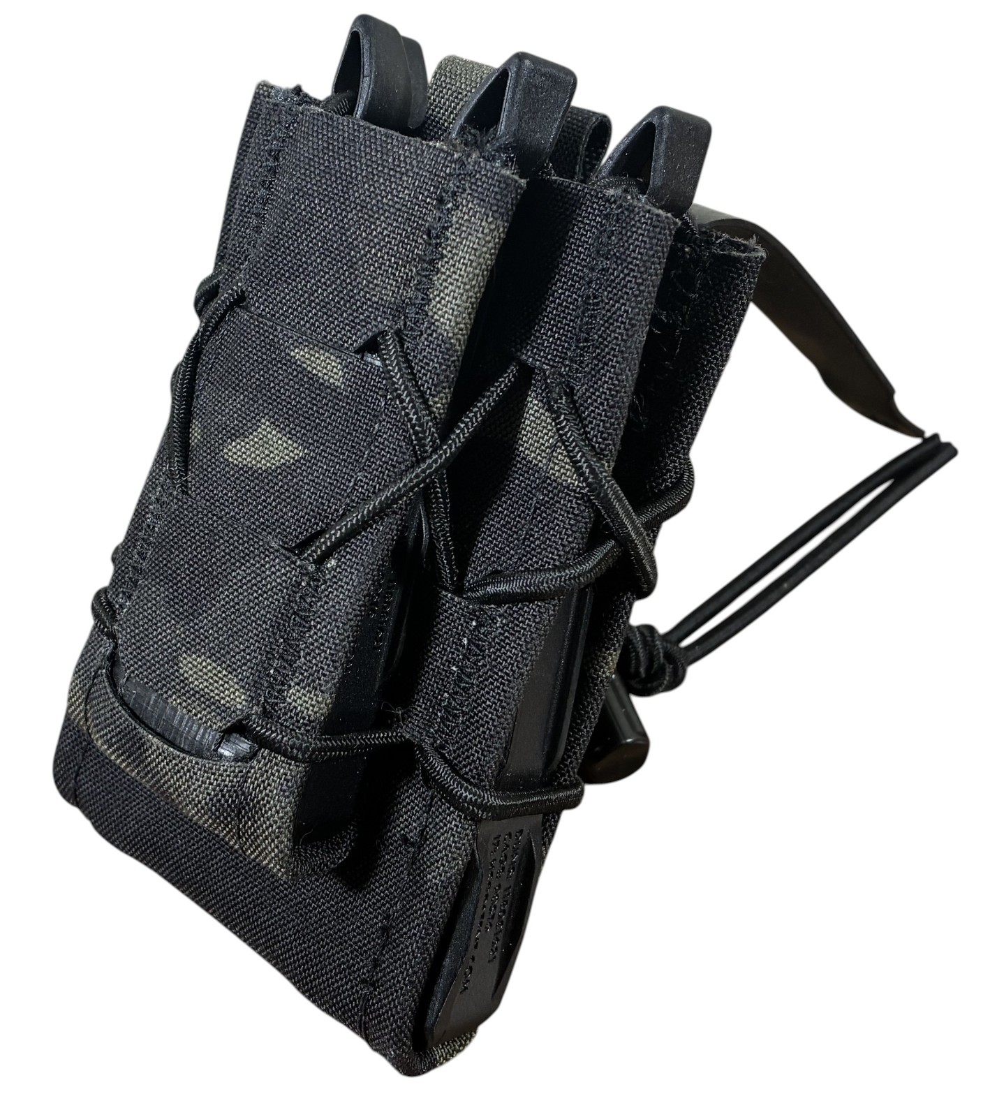 HSG Gen 2 Double Decker Taco Pouch Standard Mag & Pistol Mag Multicam Black