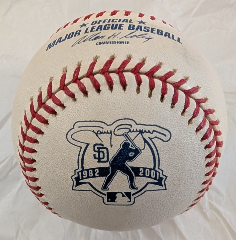 TONY GWYNN Final Game Rawlings Official Baseball SAN DIEGO PADRES With Box - FL9