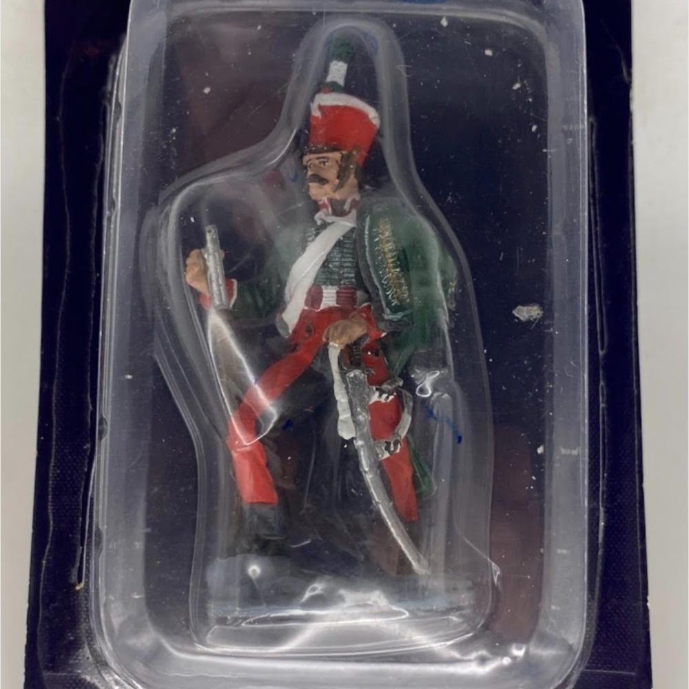 NNS063 14th Hussars Regiment Hussar 1814 napoleon hobby&work Tin Soldier