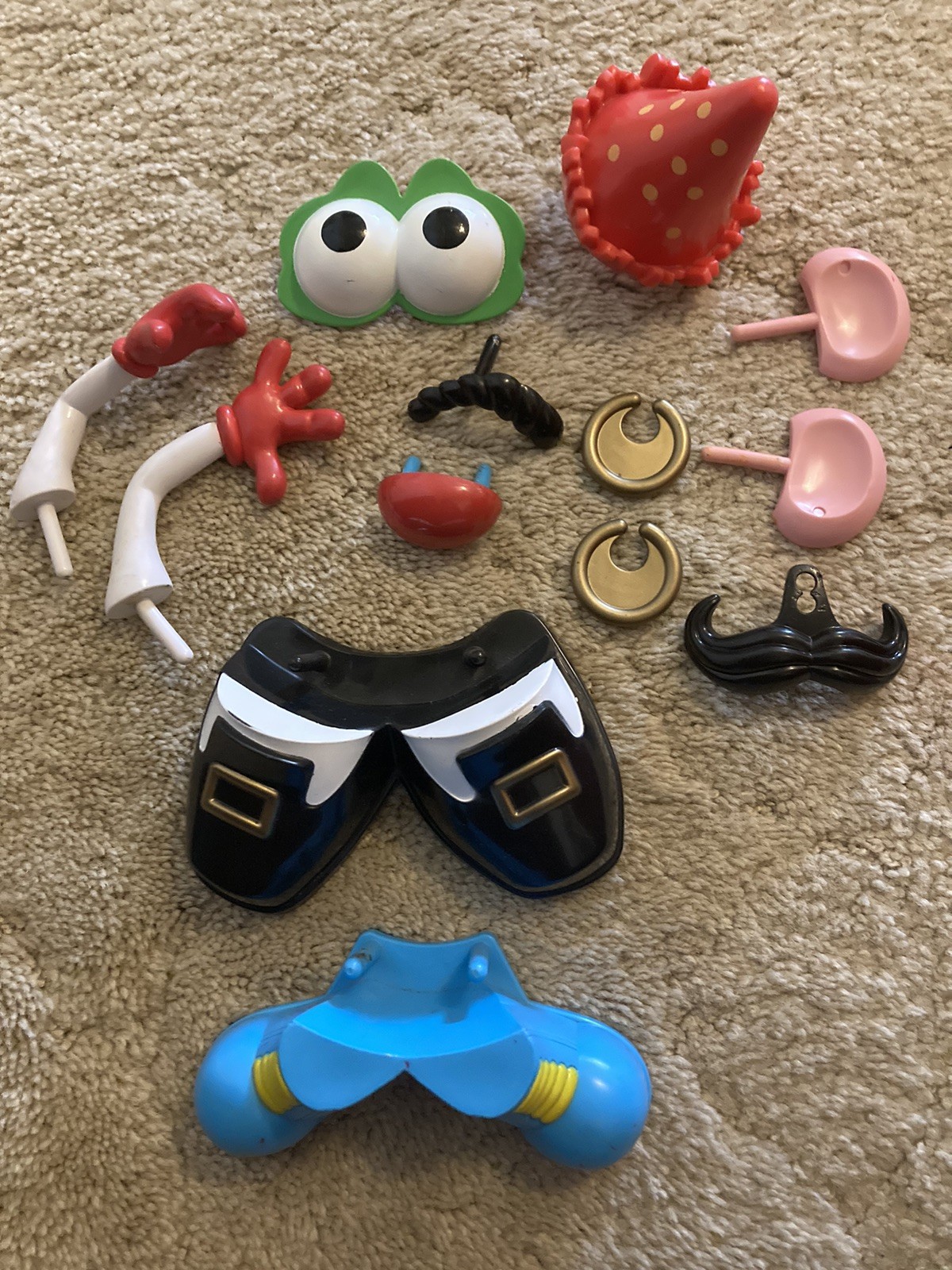 Mr. Potato Head Push-Ins Hasbro Replacement Parts