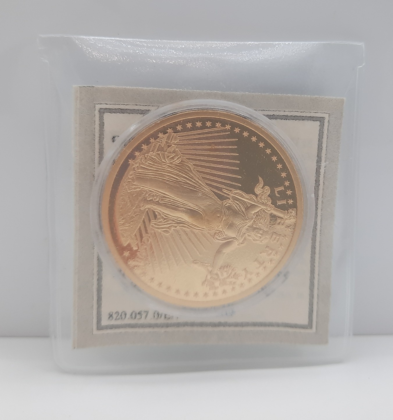 American Mint Historical Gold Eagle commemorative coin Liberty