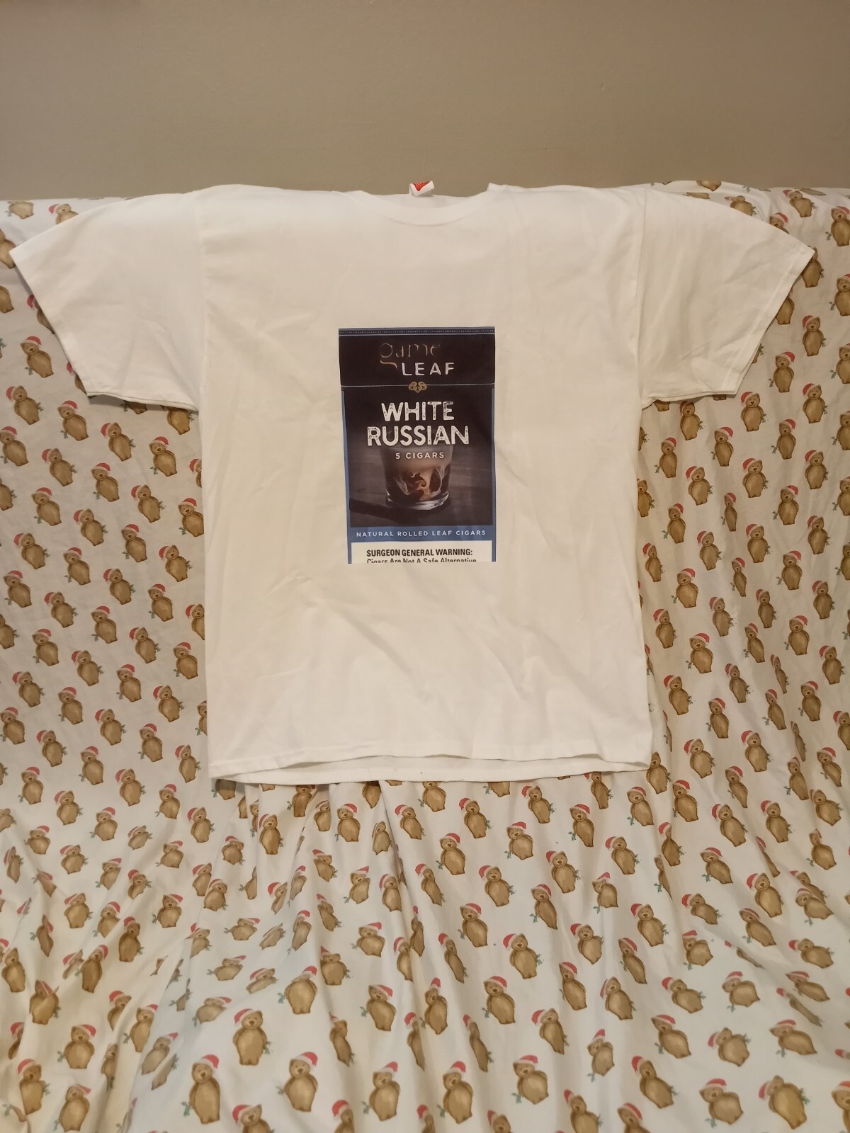 Custom Printed T-shirt size L