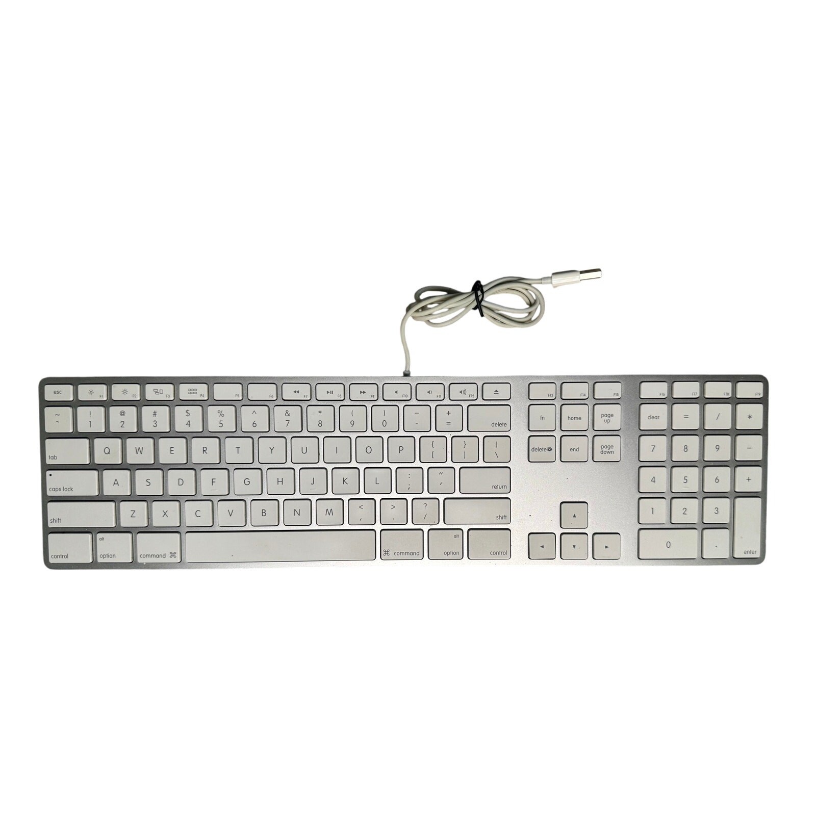 Genuine Apple USB Wired Keyboard A1243 with 10 Key for iMac, Mac Mini, Mac Pro