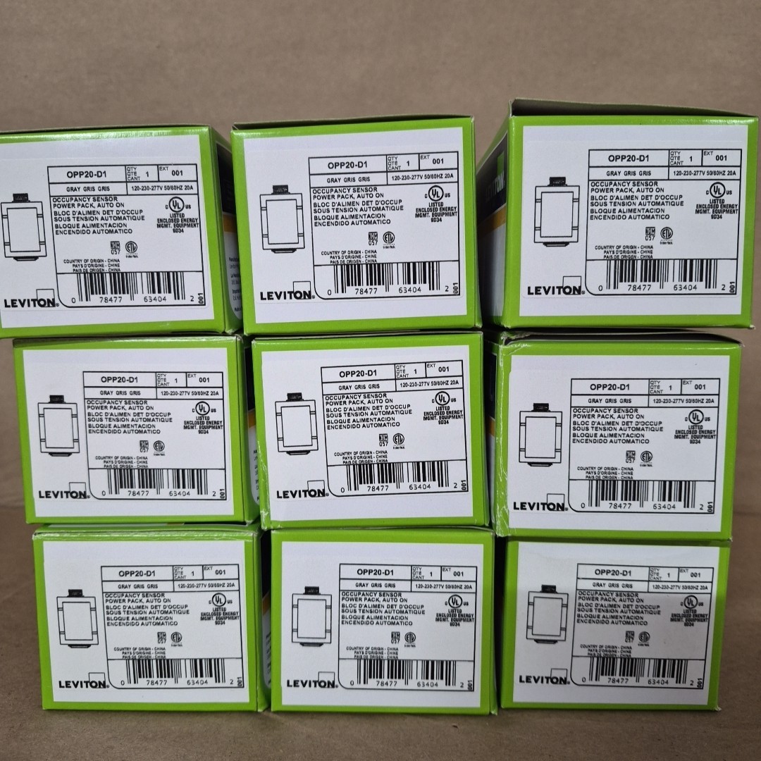 Leviton OPP20-D1 Occupancy Sensor Lot of 9