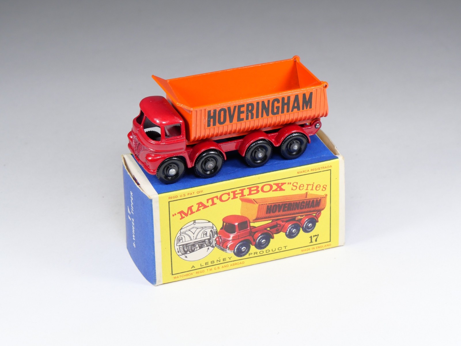 MATCHBOX - 17-D - Hoveringham Foden Truck - In Box