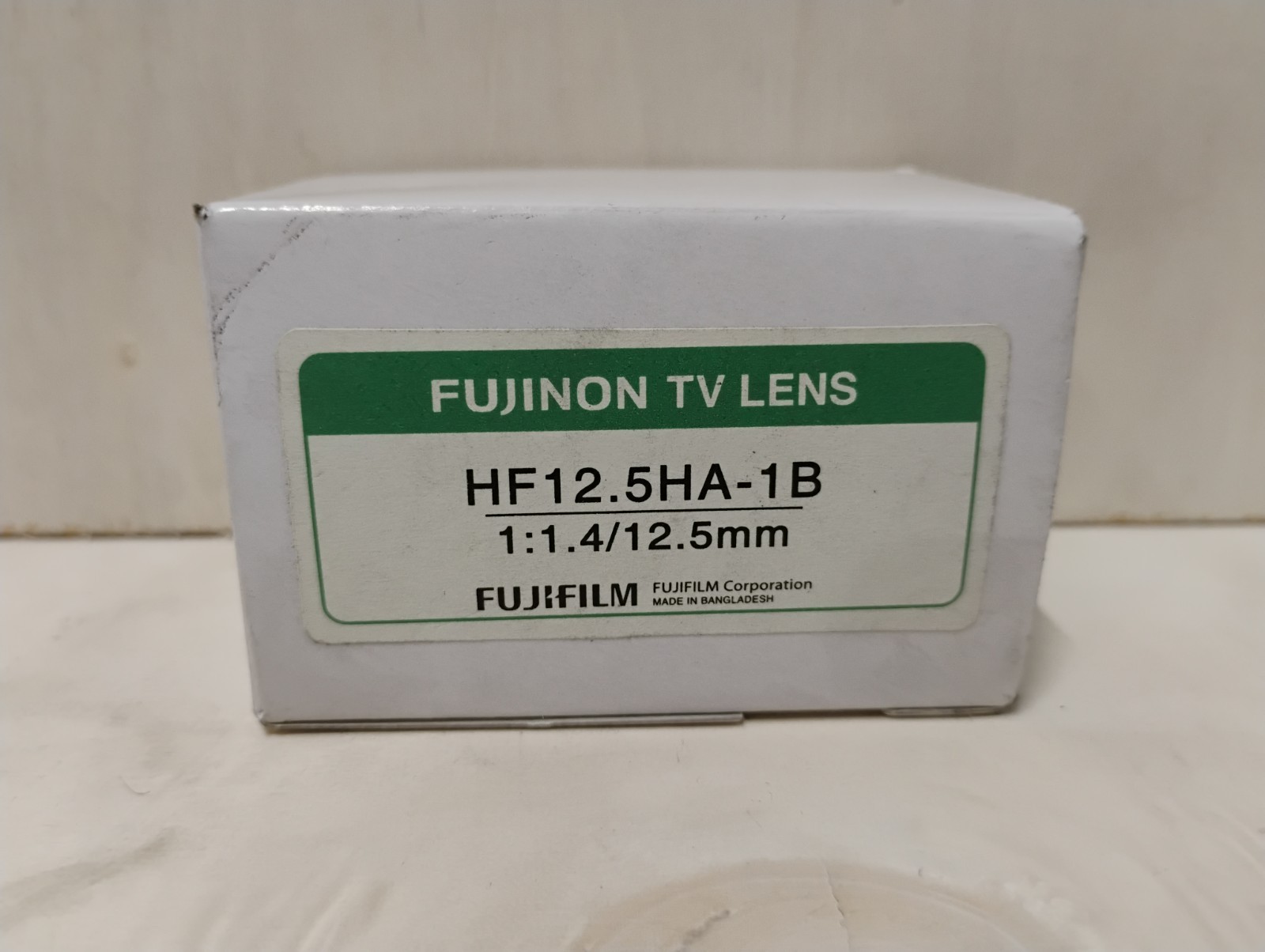 Fujinon   HF12.5HA-1B  12.5mm TV Lens- Brand New 