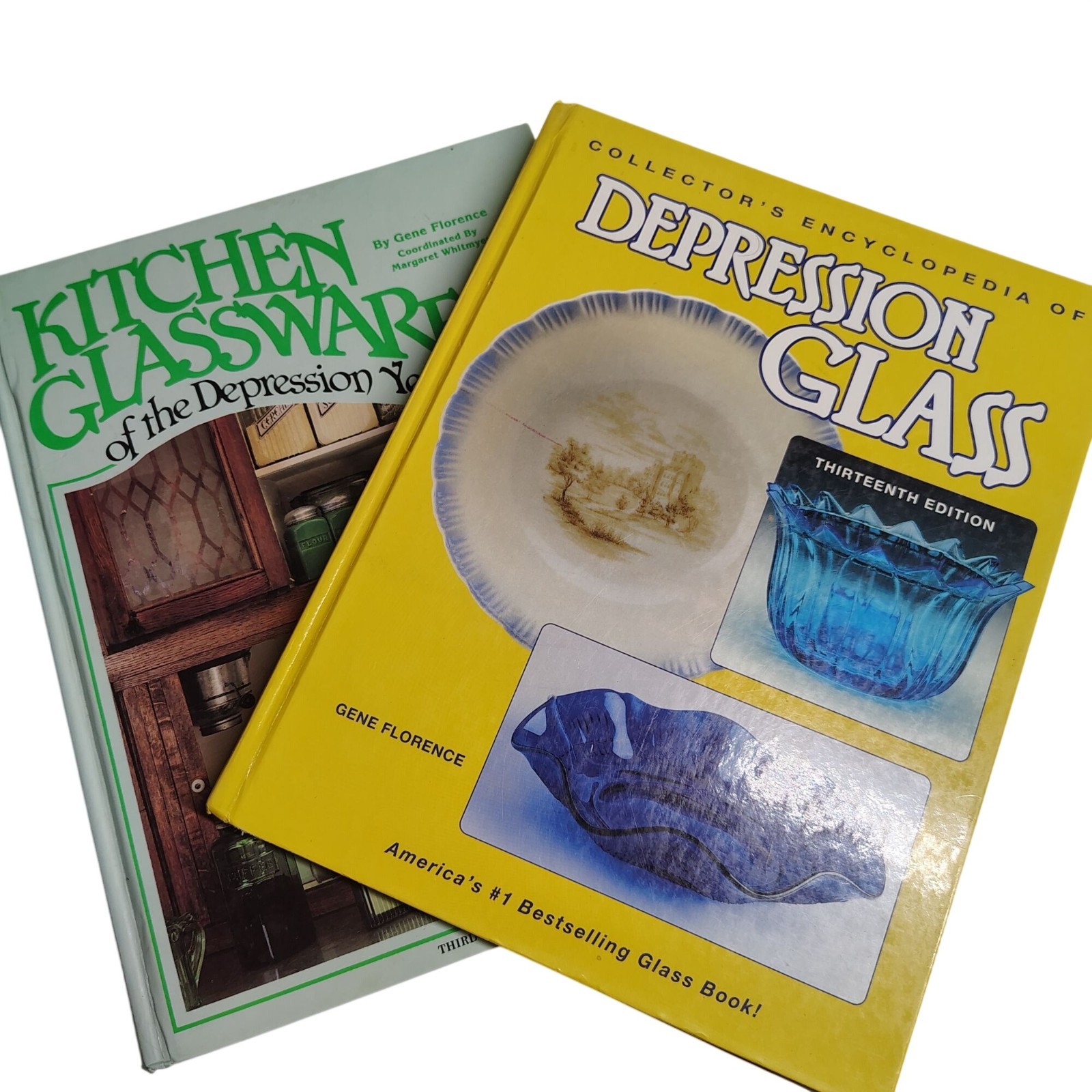 Collectors Encyclopedia Of Depression Glass & Kitchen Glassware Reference Books