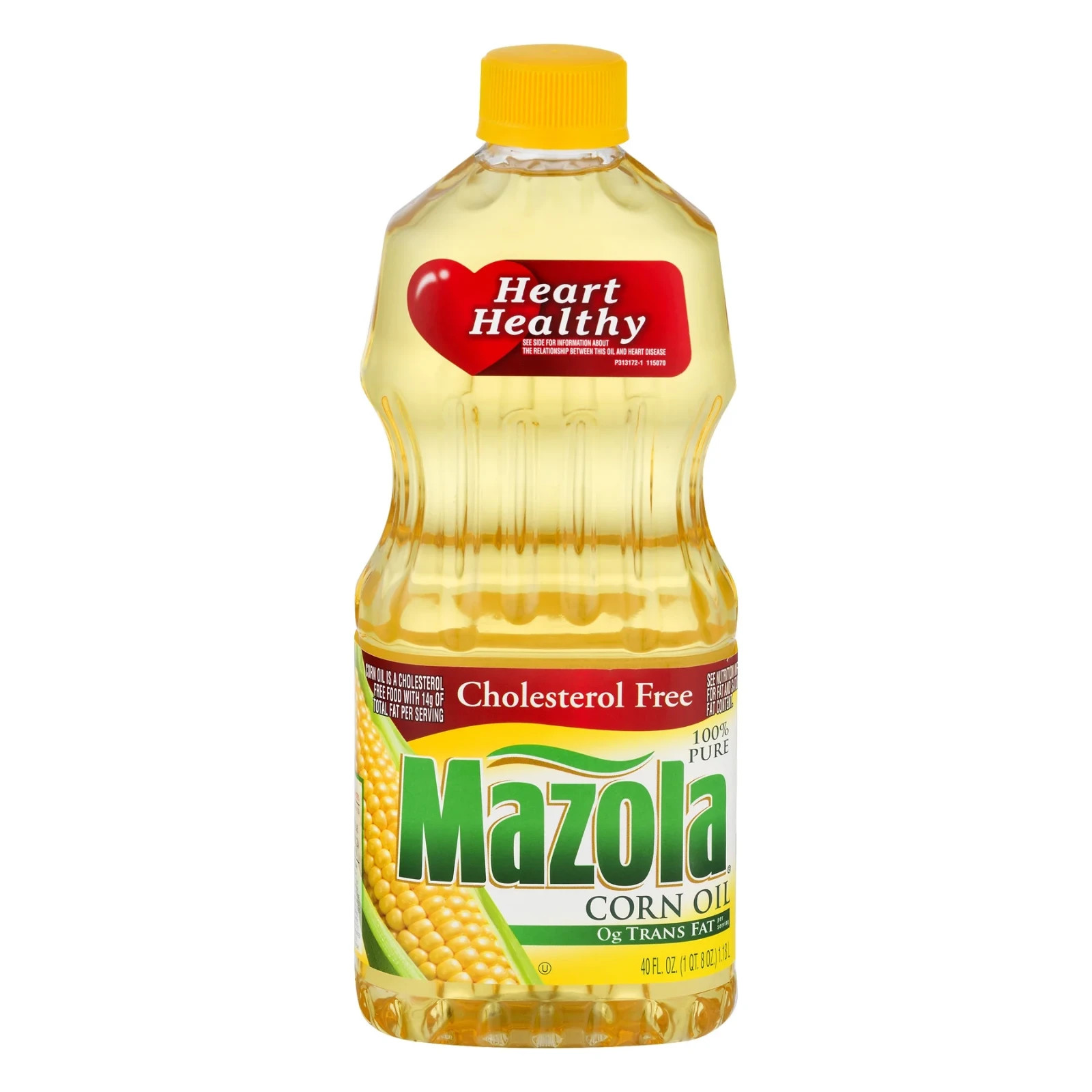 Mazola Corn Oil Heart Healthy, 40 fl oz