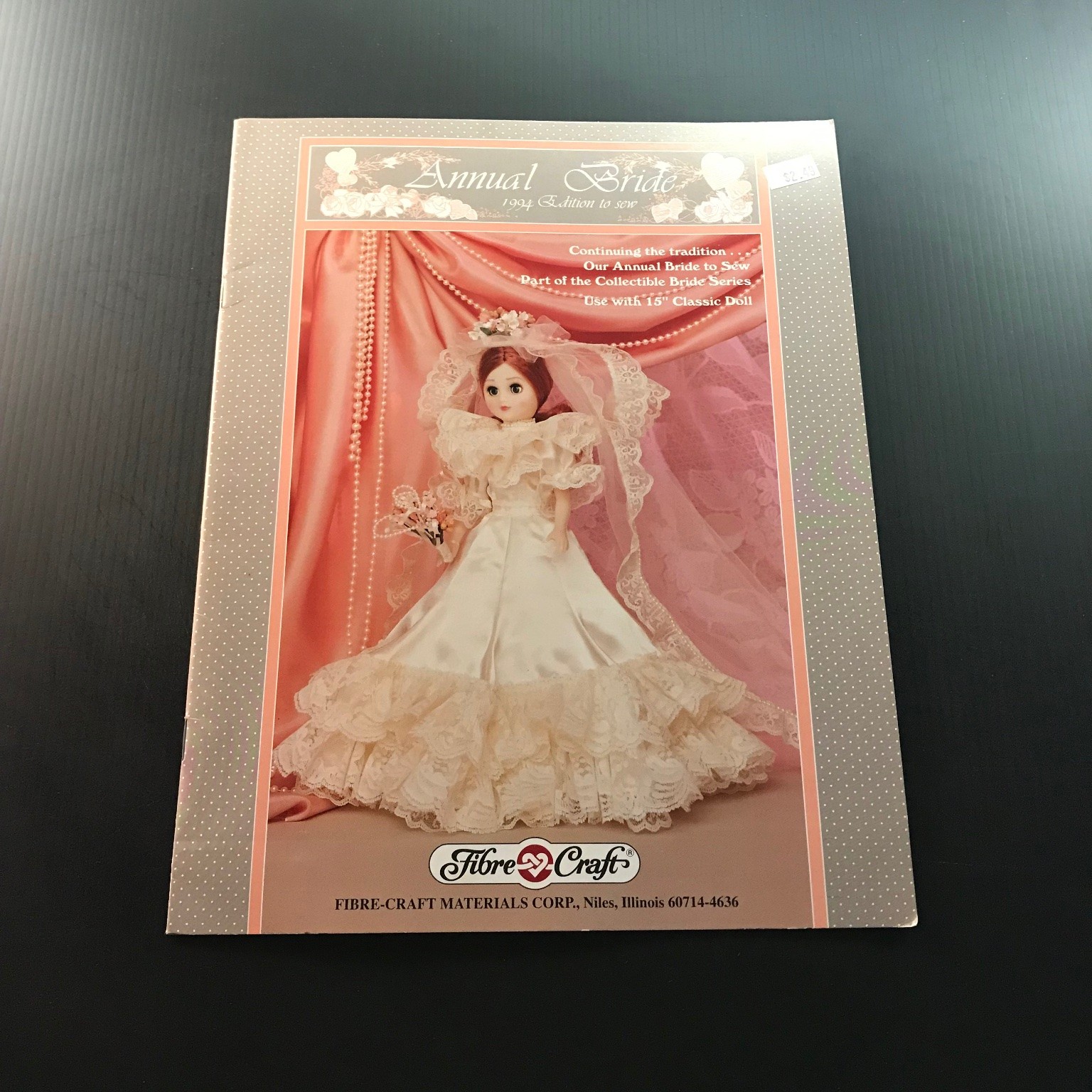 Annual Bride 1984 Edition to Sew Fibre-Craft Ronda Kapsner Doll Dress Pattern