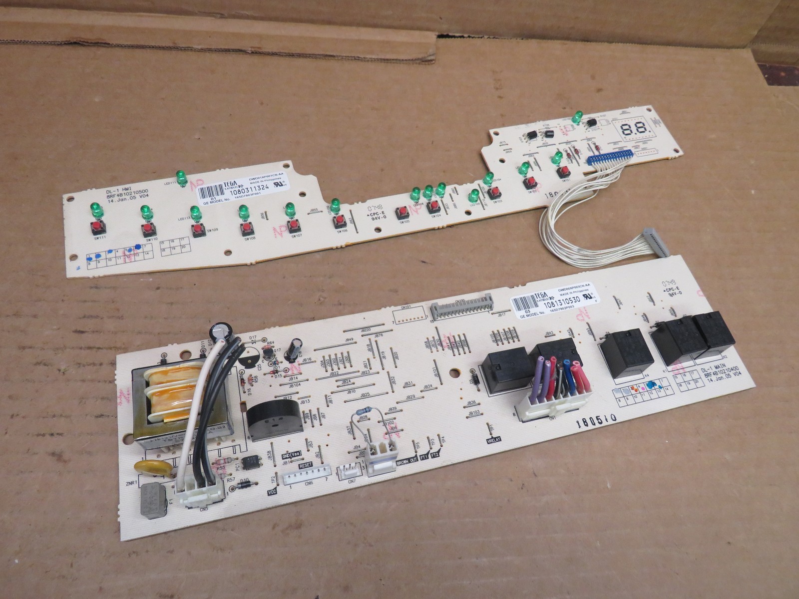 GE Dishwasher Control Board  Part # WD21X10247