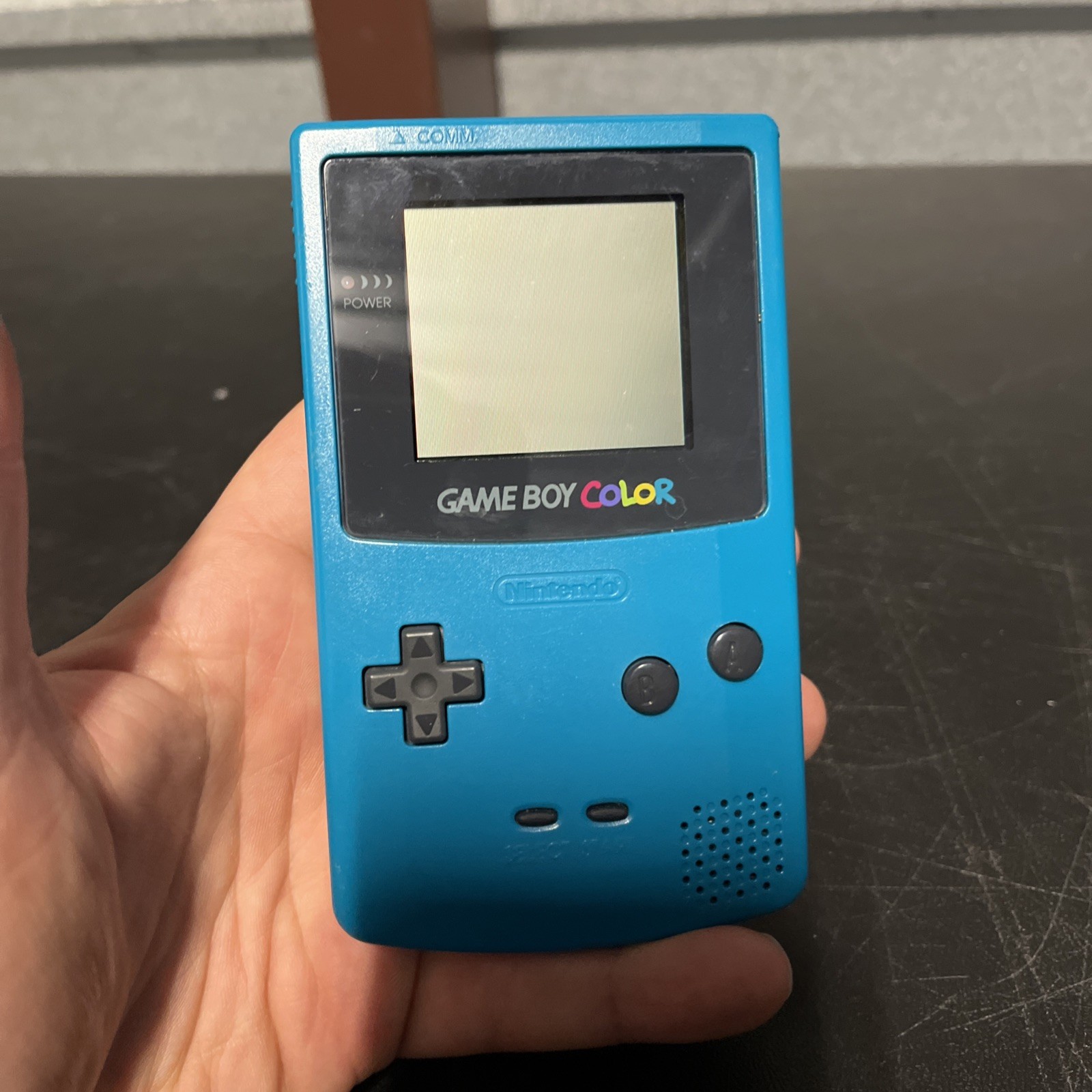 Nintendo Game Boy Color Handheld Game Console - Teal Very Nice