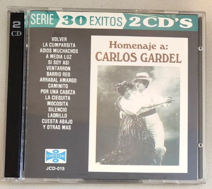 Homenaje a Carlos Gardel Serie 30 Exitos 2 DE SET Orfeon