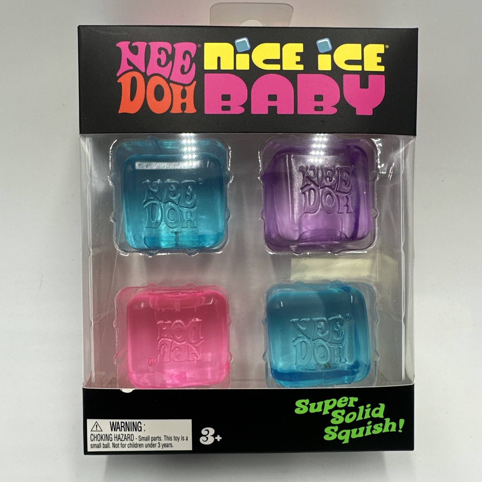 NeeDoh Nice Ice Baby 4 Pack BRAND NEW + SEALED