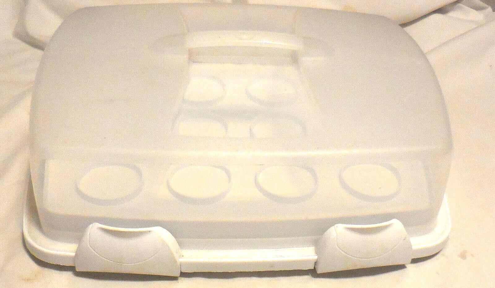 1 Wilton 3 in 1  Cupcake Cake Muffin Cake Holder Plastic Storage Carrier VTG