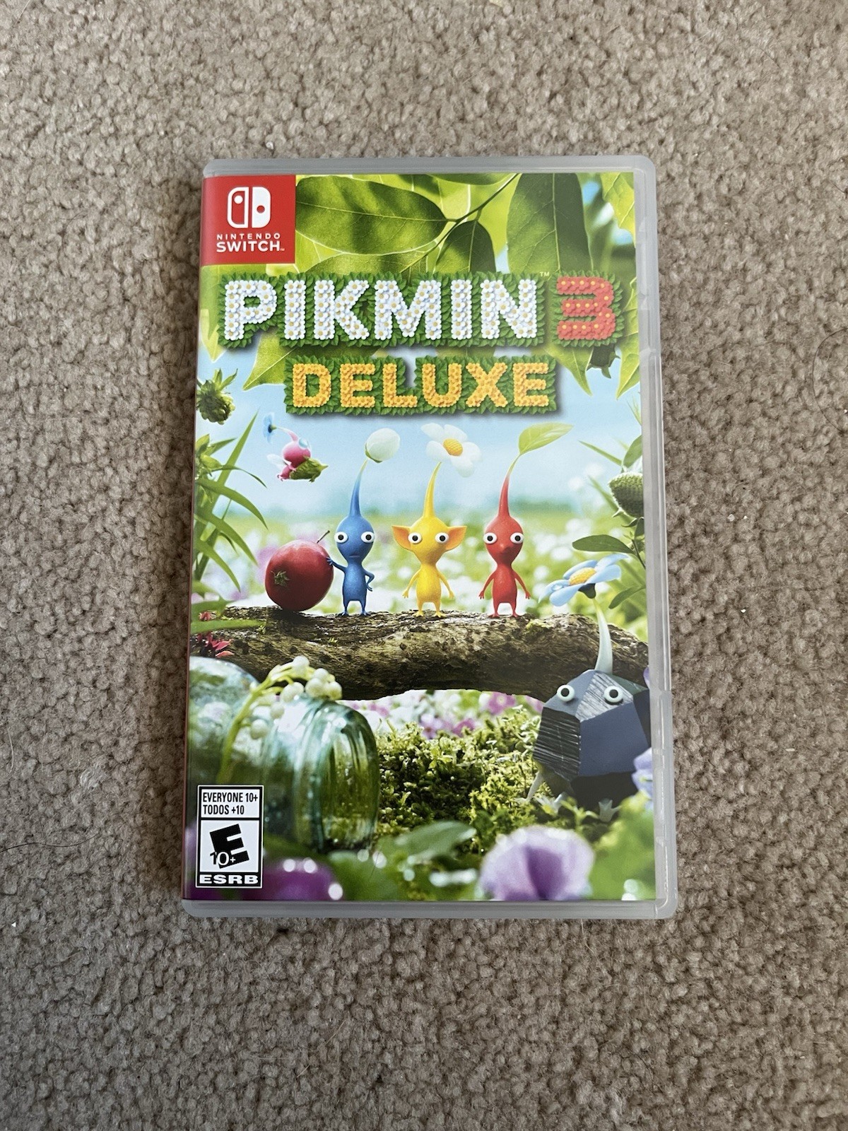 EMPTY CASE ONLY For Nintendo Switch Game Pikmin 3 NO GAME
