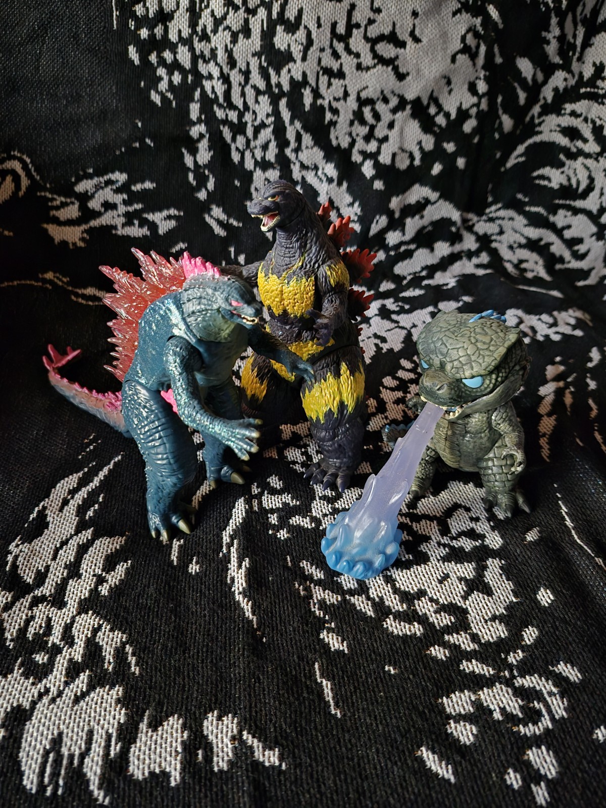 Godzillas Two Playmates And A Funko