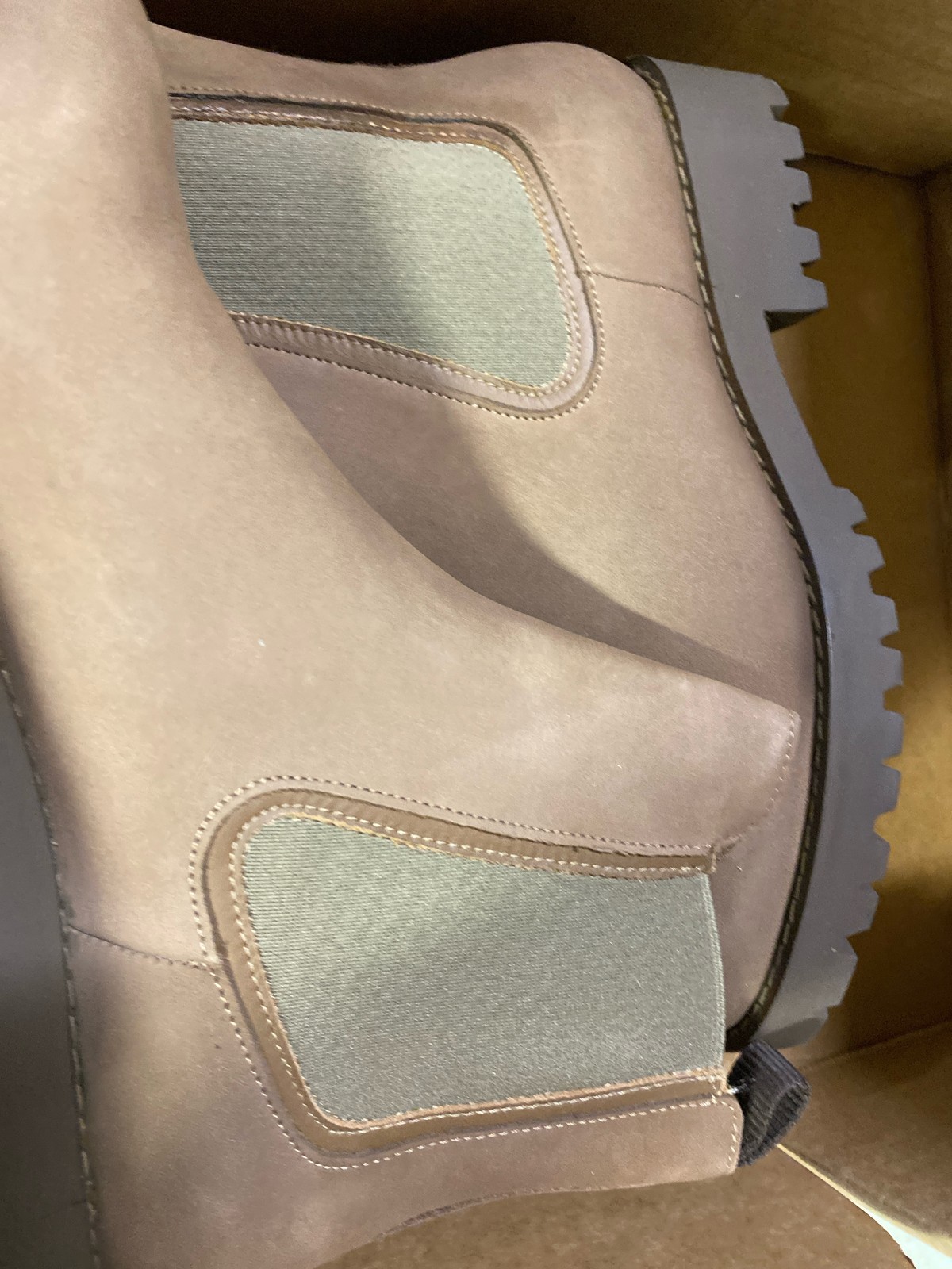 Thursday Boot Company Women's Legend Rugged & Resilient Chelsea Boots, Pebble, 8