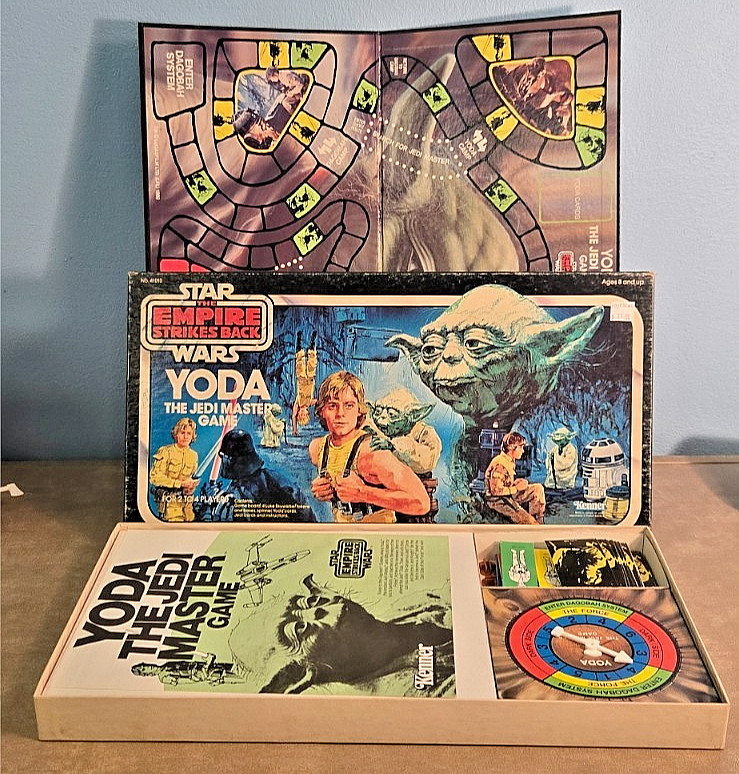 COMPLETE Vintage Star Wars Yoda The Jedi Master Game 1981 Board Game