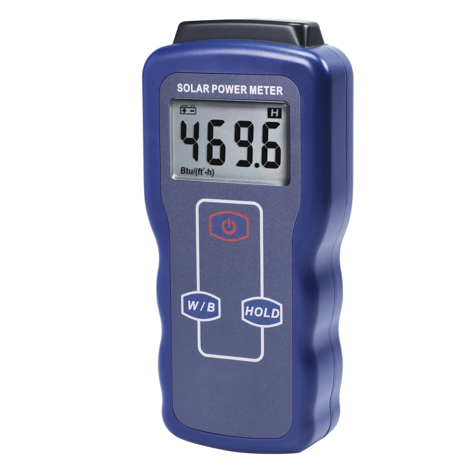 Solar Power Meter Digital Solar Meter, Solar Irradiance Meter for Solar Energ...