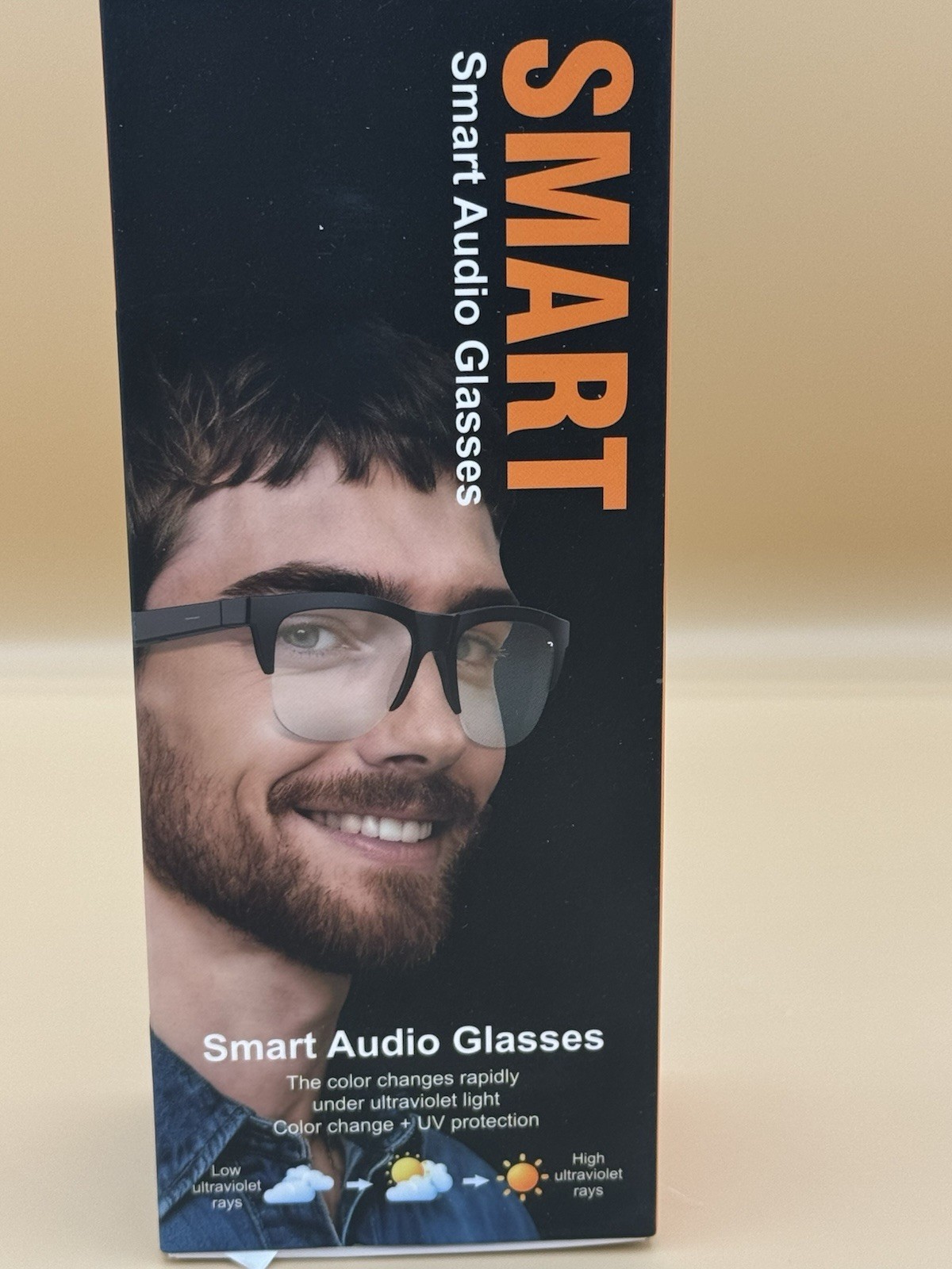 Smart Audio Transition Glasses