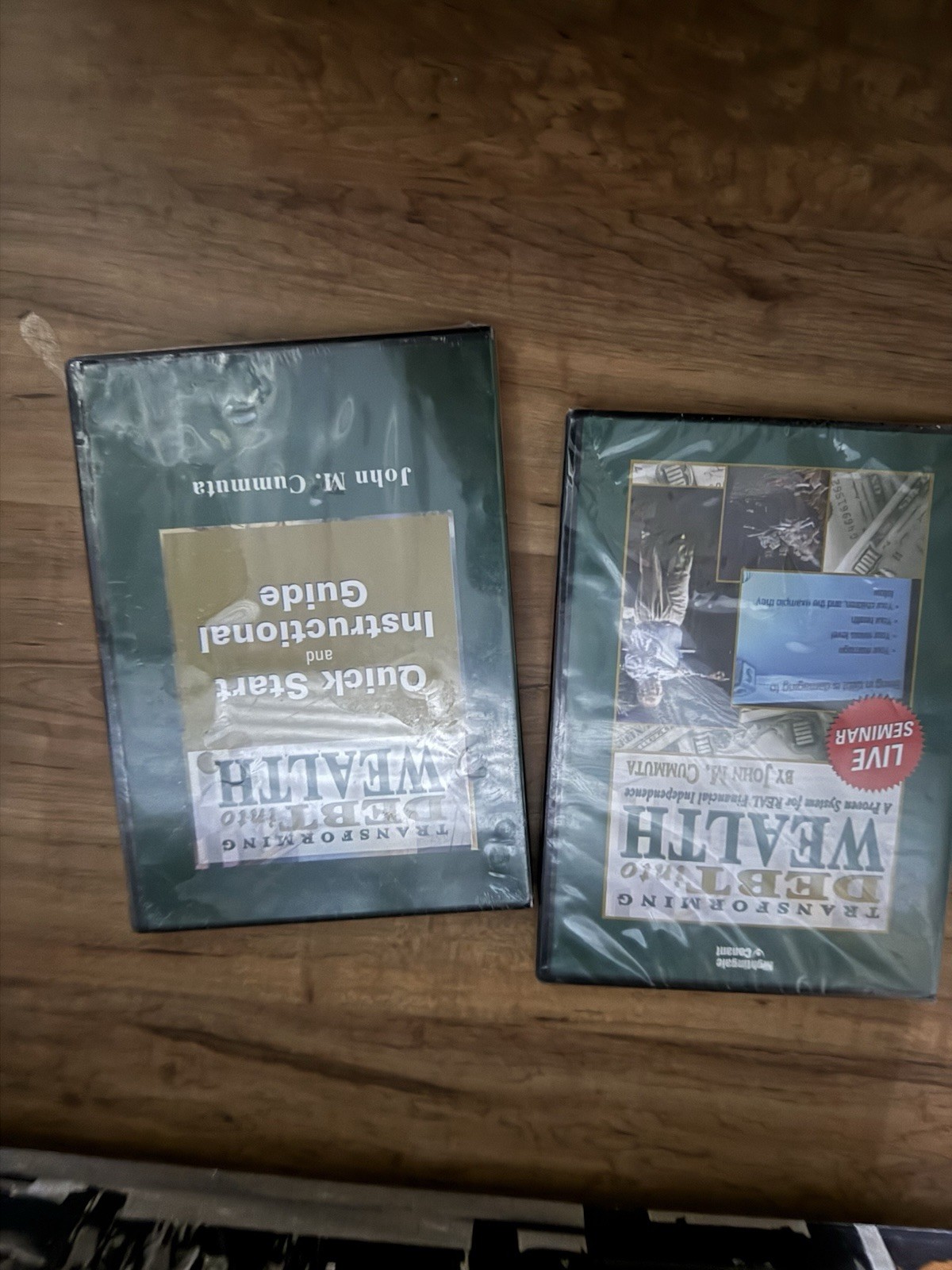 Transforming Debt Into Wealth Volume 1 & 2 Debt Elimination John Cummuta