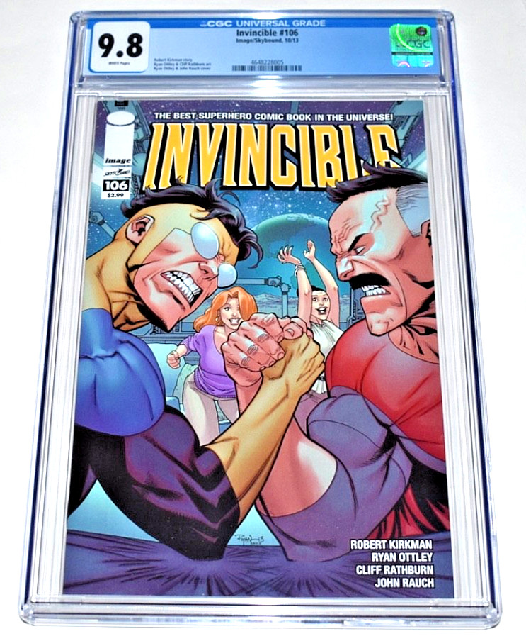 Invincible #106 CGC 9.8 Key Issue 1st App Thresha Battle Beast Mate 10/13 Image