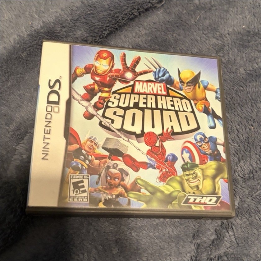 Nintendo DS DS - Original Marvel Super Hero Squad Game Cartridge Case Official