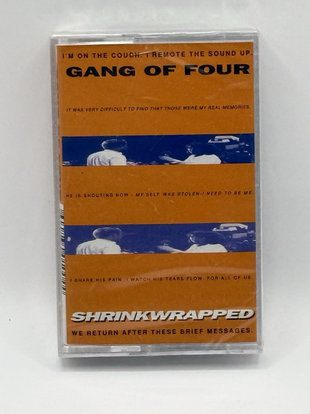 GANG OF FOUR Shrinkwrapped 1995 Factory Sealed New Cassette Tape