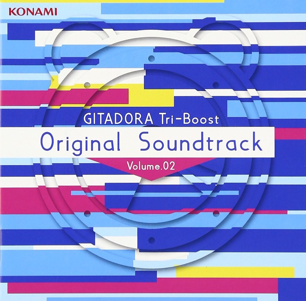 GITADORA Tri-Boost Original Soundtrack Volume.02 (with DVD) book form JP