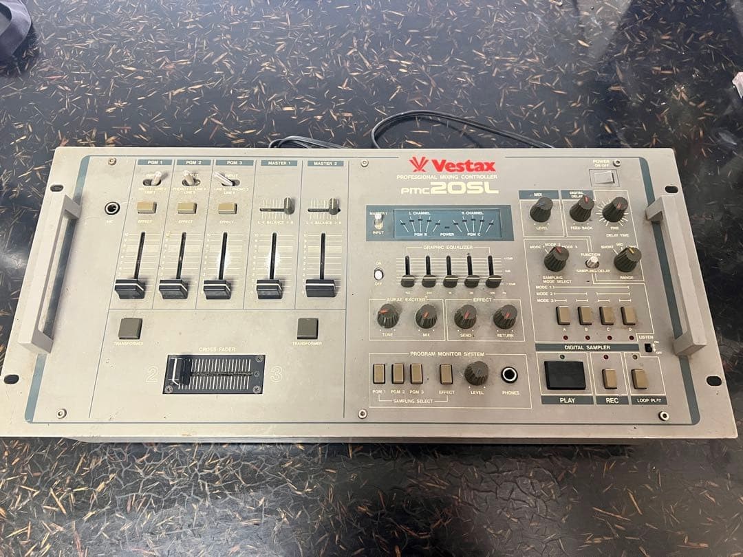 Vestax PMC-20SL power supply confirmed Treated as junk and sold as is