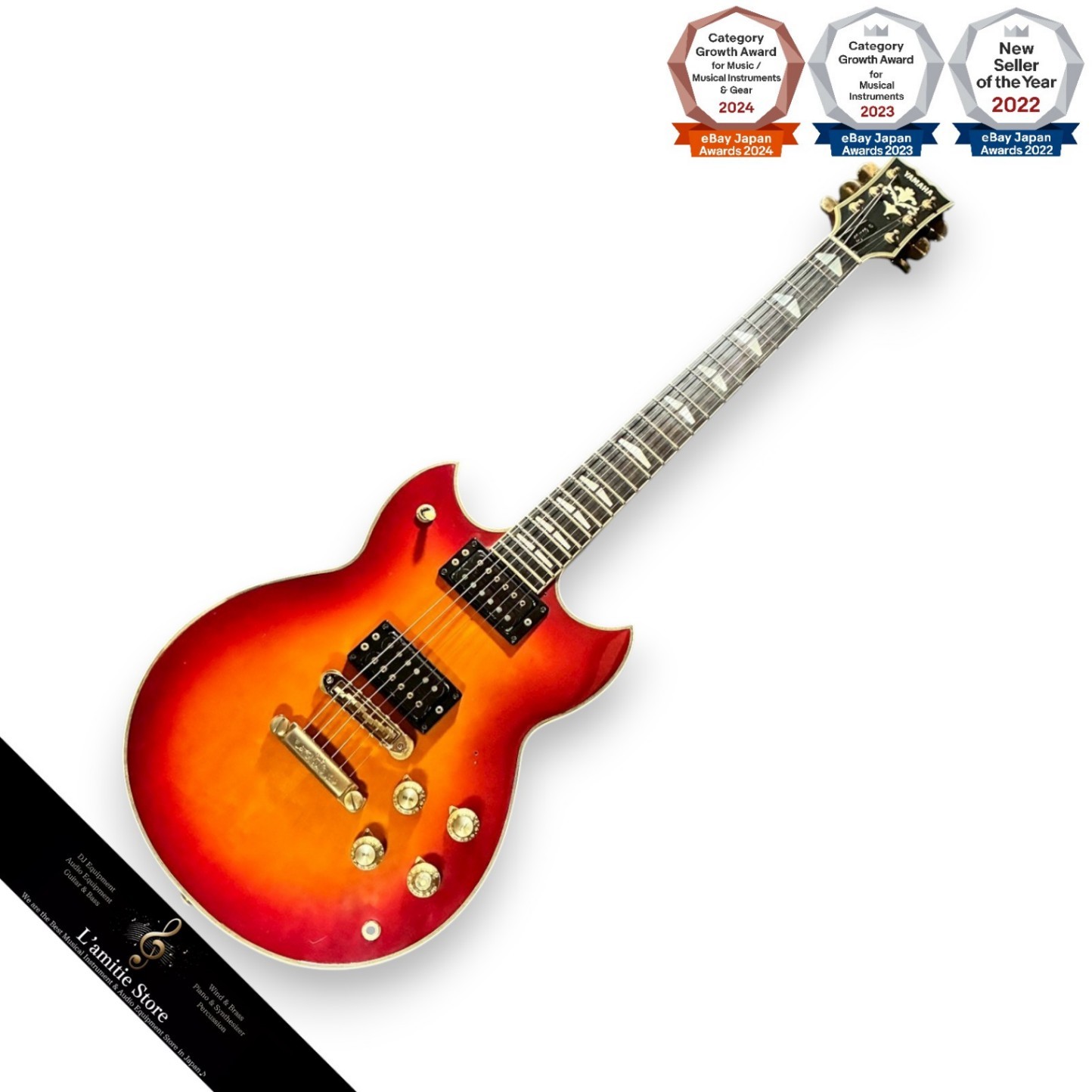 Yamaha SG1000 Electric Guitar 4.5kg Maple Body Professional Sound