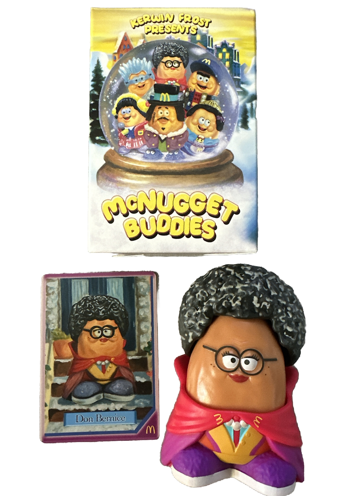 McDonalds - Kerwin Frost - Don Bernice - McNugget Buddies Adult Happy Meal Toy