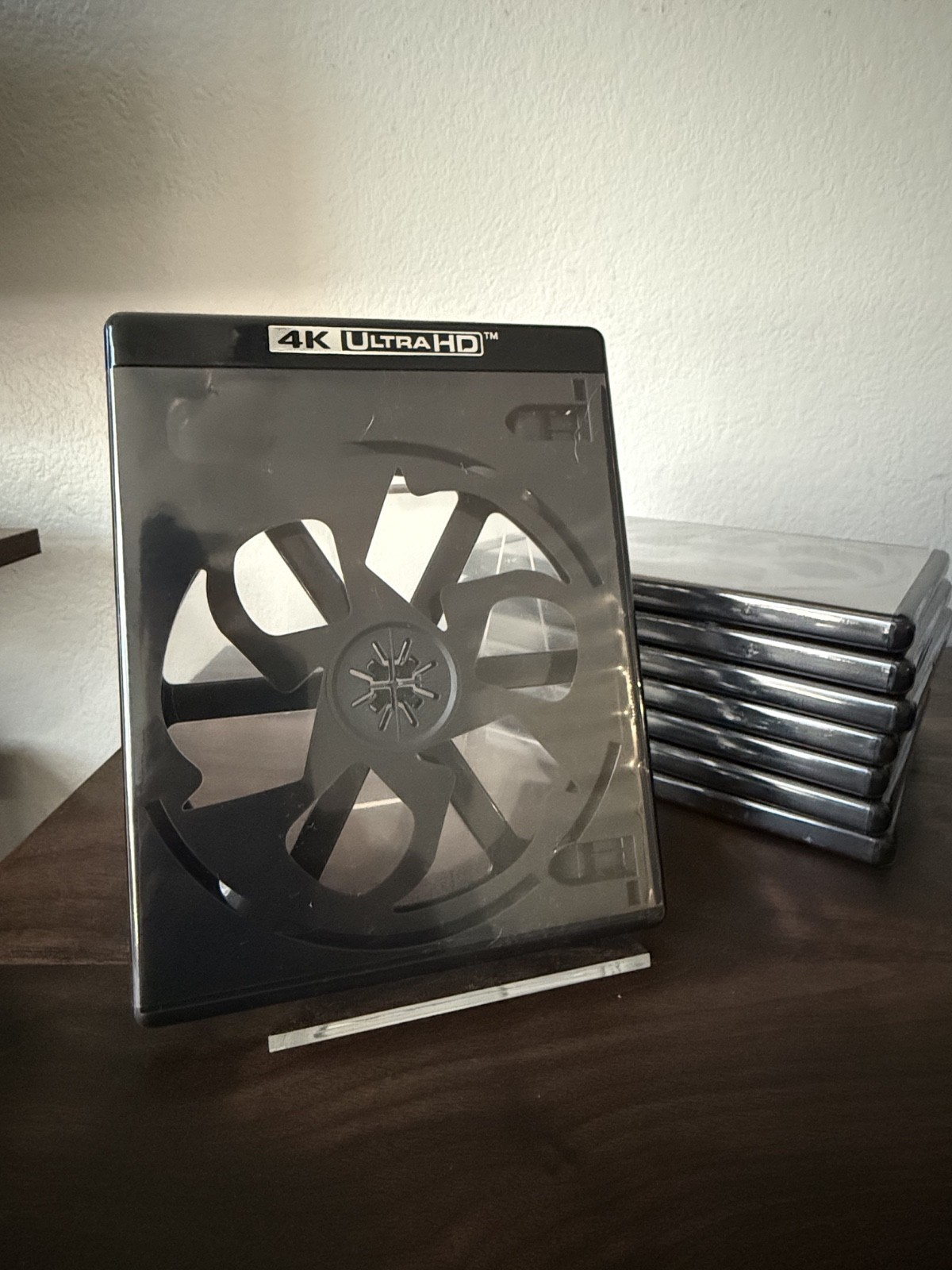 LOT of  8 UHD ELITE / ECO/ 4K Double Disc Replacement Cases, Includes Logo