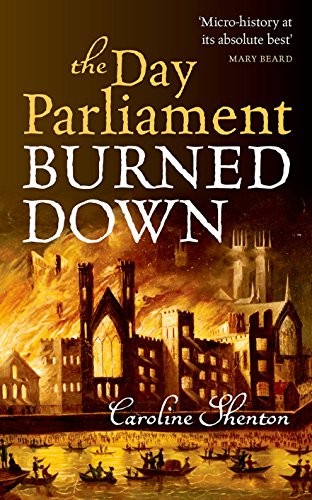 THE DAY PARLIAMENT BURNED DOWN By Caroline Shenton *Excellent Condition*