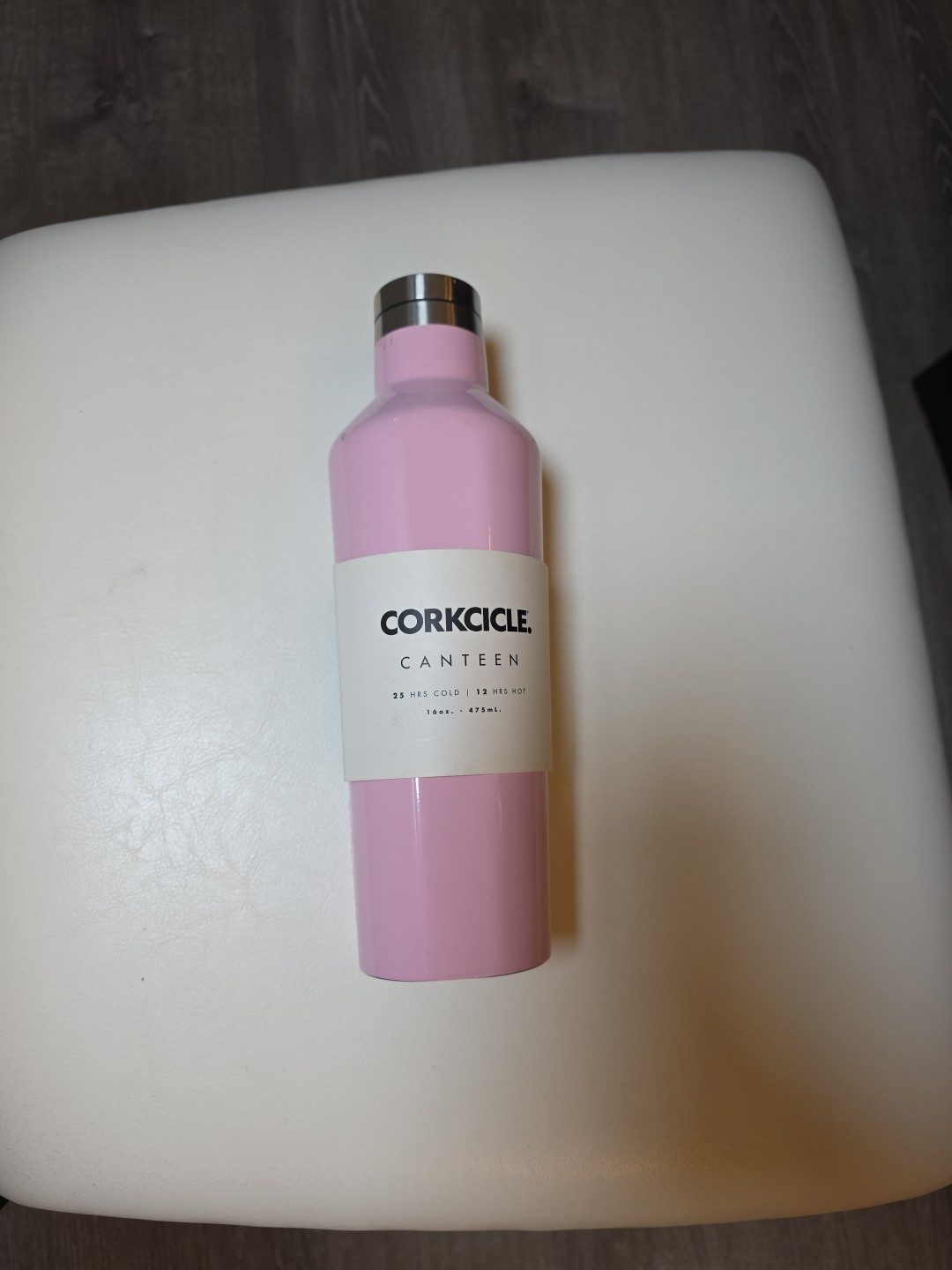 CORKCICLE CANTEEN 16 Oz. 25 Hours Cold 12 Hours Hot Rose Quartz Brand New