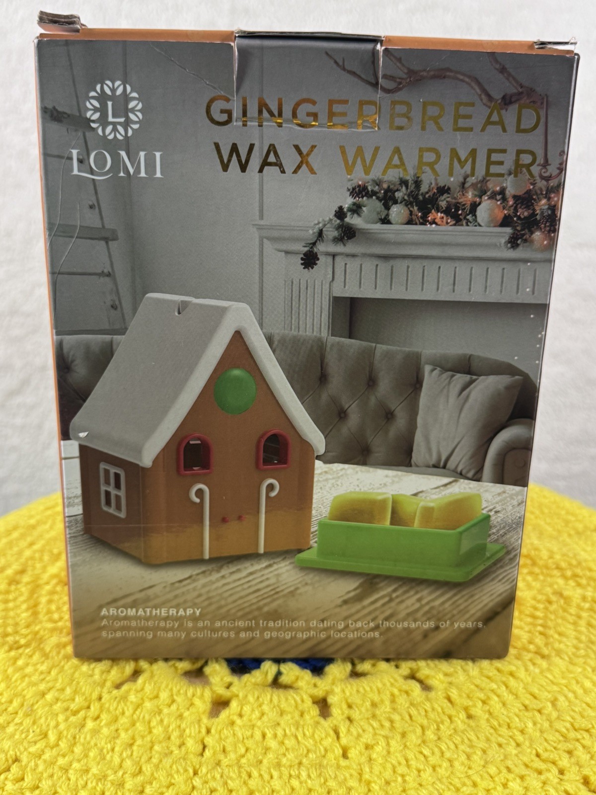 SALKING Christmas Wax Melt Warmer, Gingerbread House Electric Wax Warmer for ...