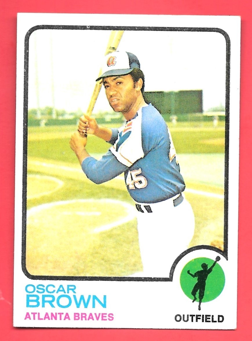 1973 Topps #312 Oscar Brown 02 - EXMT