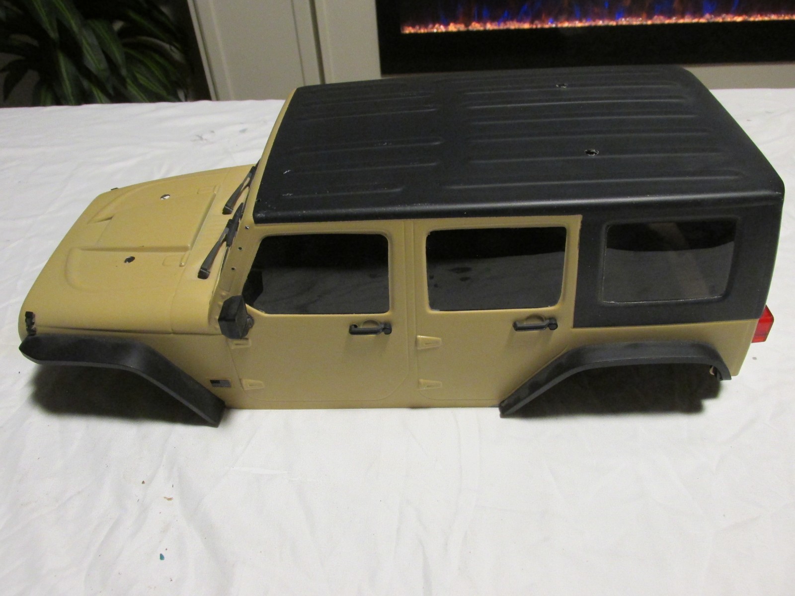 1/10 Crawler Body Axial SCX10 II 2017 Jeep Wrangler Complete 313mm Wheel Base