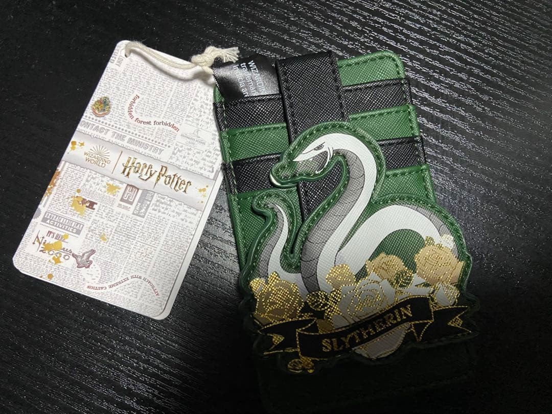 Harry Potter Slytherin Pass Case Rare Item from Germany