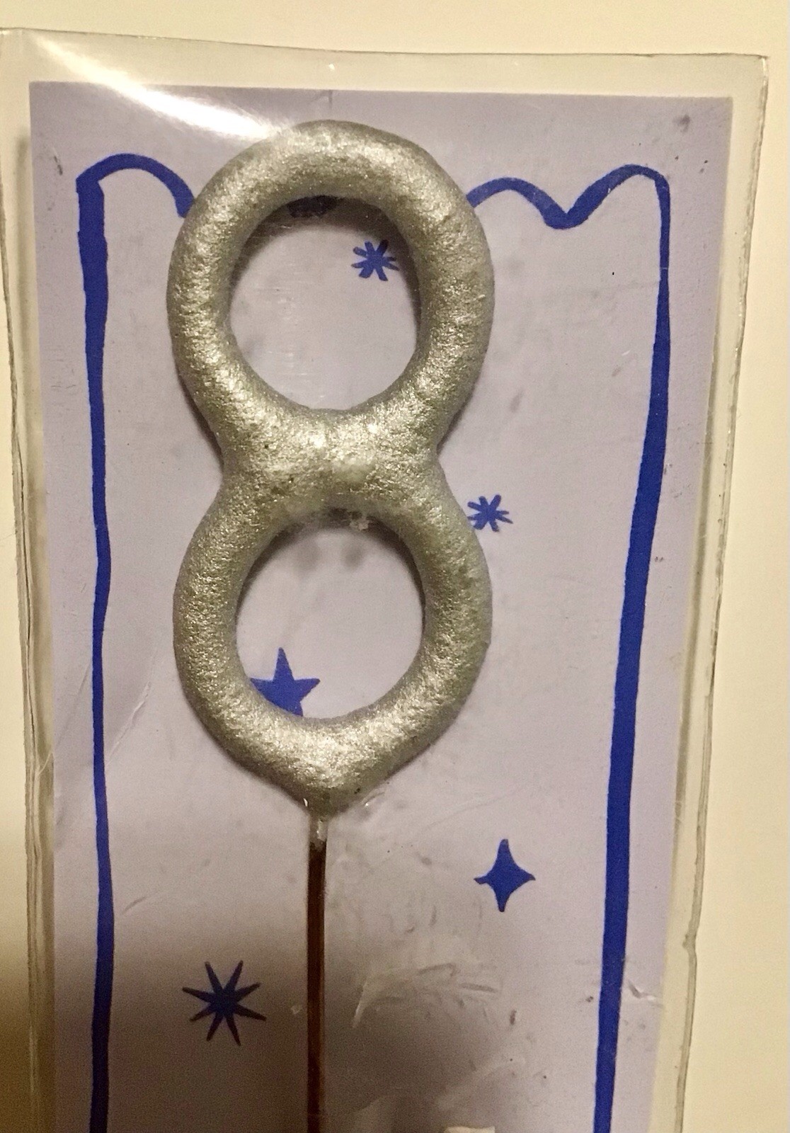 NEW Wonder Candle Sparkle Candle - #8