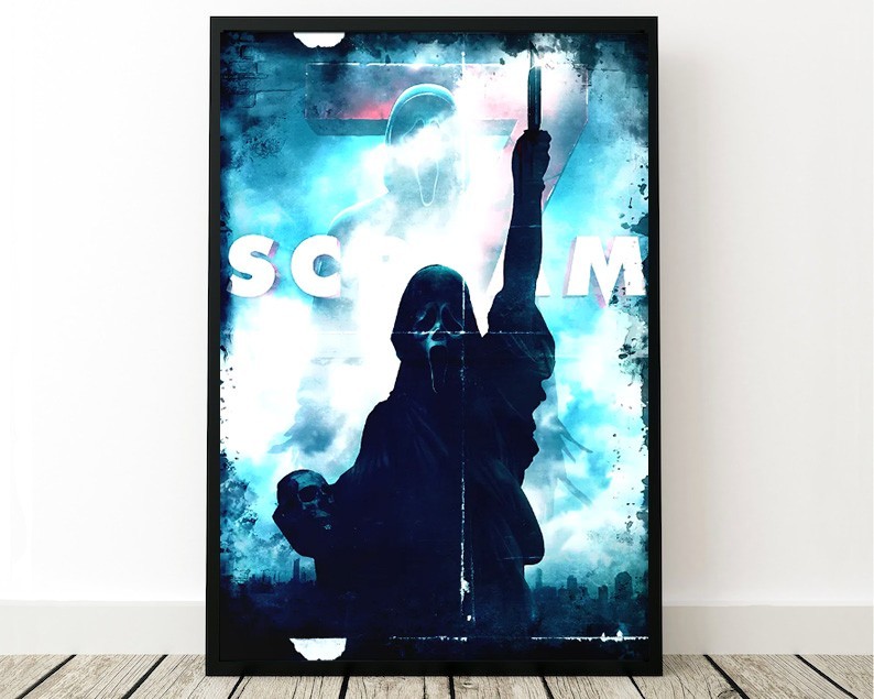 Scream 7 movie poster, wall art for fans.