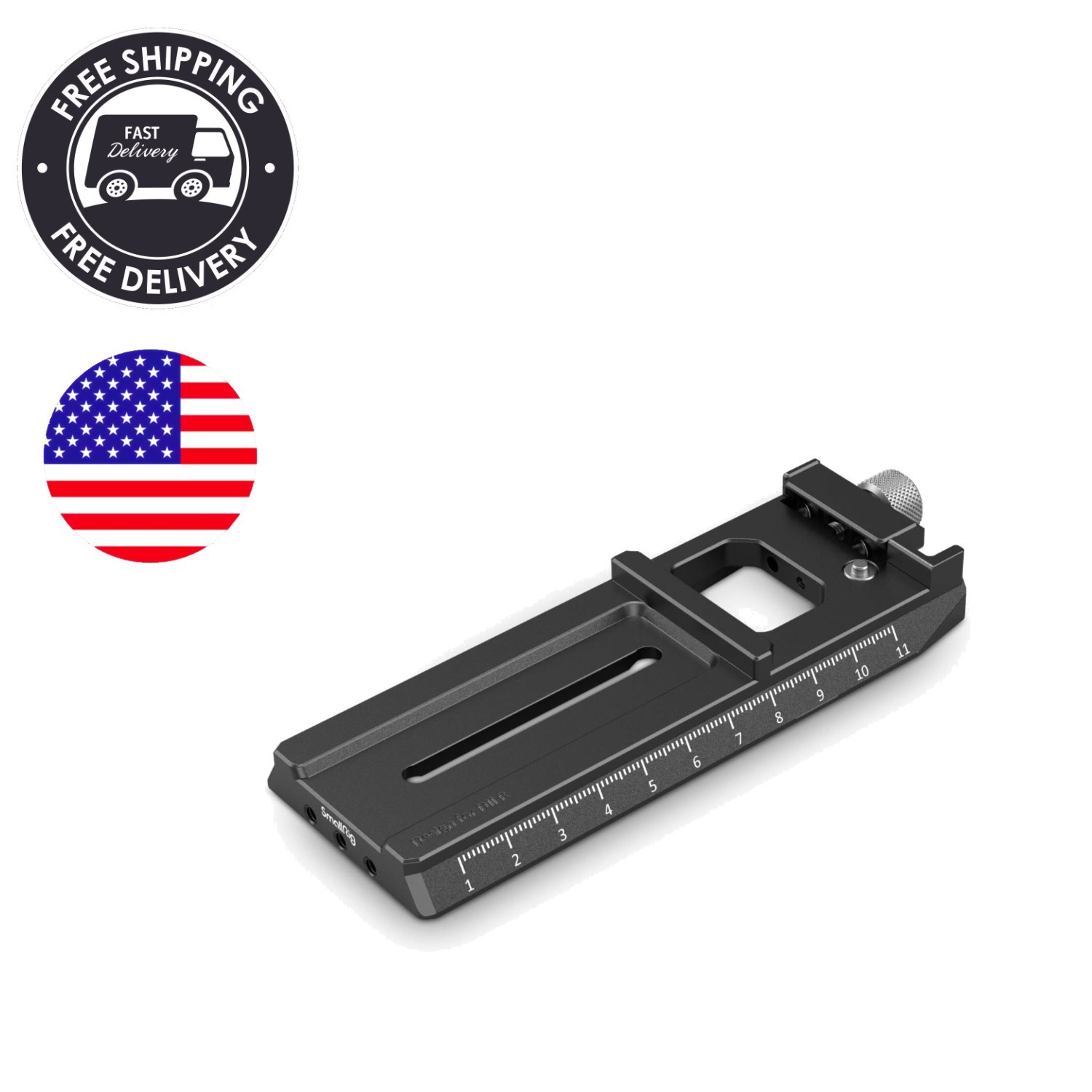 Fast Locking 5.5'' Arca-Swiss Quick Release for DJI RS 5/4/2 | Matte Finish