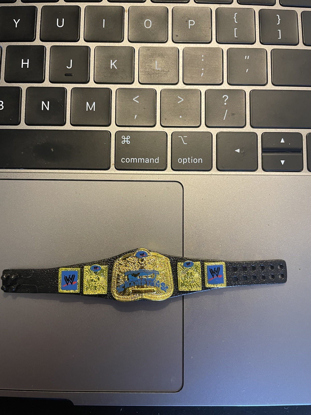 WWE World Tag Team Championship Belt Toy Accessory For Action Figure 