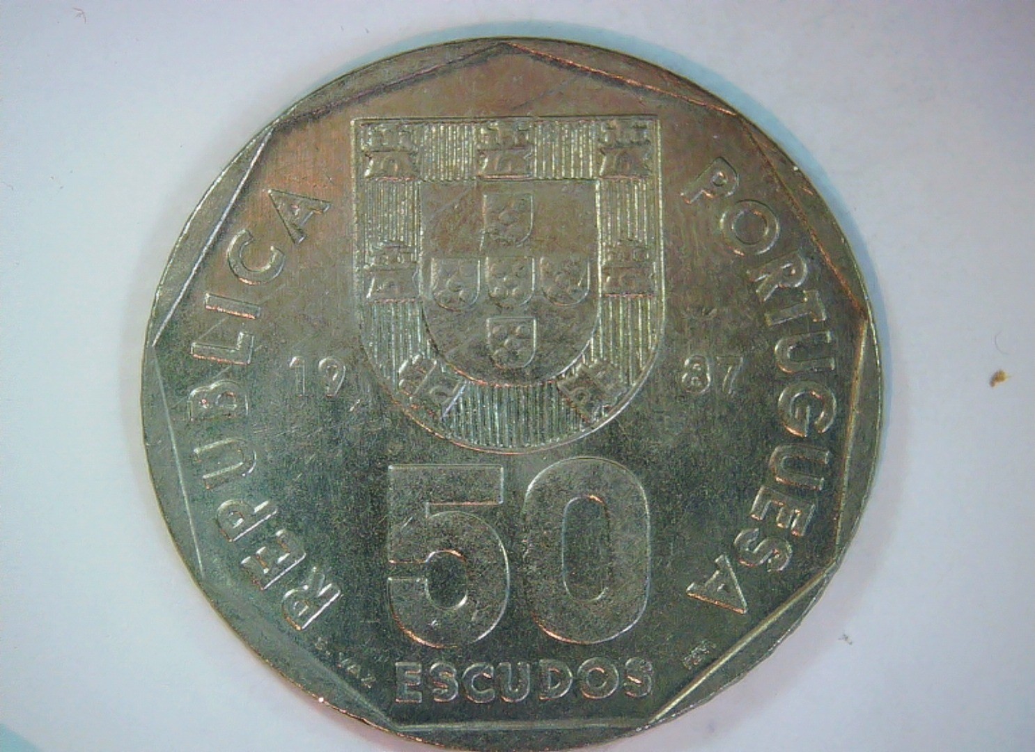 Portugal 1987 50 Escudos Coin