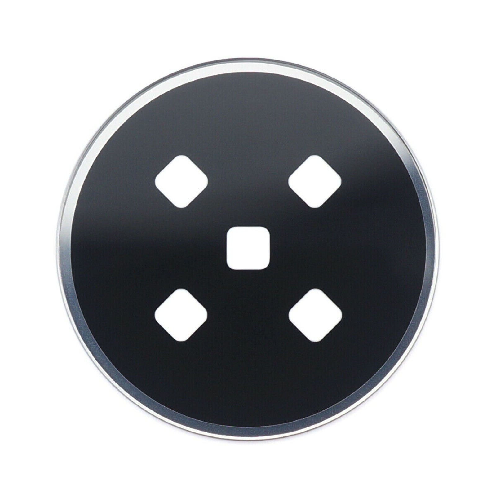 Back Glass Cover Rear Case w/ Adhesive Replacement for Galaxy Watch SM-R800 46mm